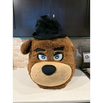 FNAF Head Pillow (5) Five Nights At Freddys Fazbear Bear Plush 28''-30'' Official