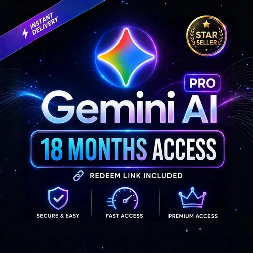 Google Gemini AI Pro 18 Months | Veo 3 | Nano Banana | 5TB Storage