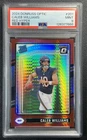 CALEB WILLIAMS PSA 9 2024 PANINI DONRUSS OPTIC #201 RED HYPER RATED ROOKIE 7666