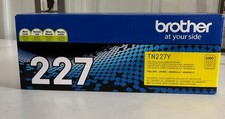 Brother TN227Y OEM High Yield Yellow Toner Cartridge - SEALED 