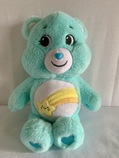 2020 Care Bears Wish Bear 14" Plush Stuffed Animal Shooting Star Teal