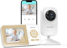 Audio Video Baby Monitor 2.8 Inch LCD 1200FT Range Temperature Night Vision New