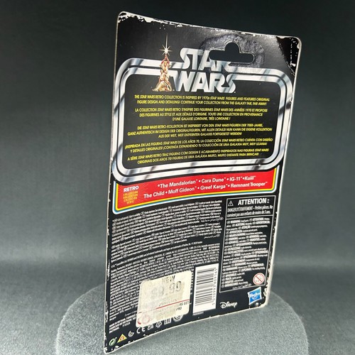 Star Wars Retro Collection Mandalorian Moff Gideon Action Figure 2020 Hasbro - Picture 11 of 22