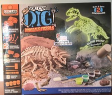 ARTSKILLS  YOU CAN DIG DINOSAUR FOSSILS  2 BRICKS HIDING UNIQUE DISCOVERIES