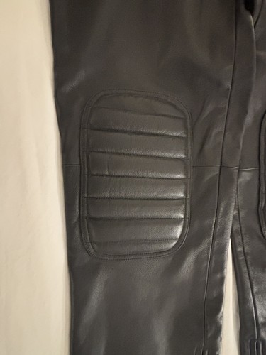 Victory Motorcycles Black Leather Pants 34 - Picture 6 of 12