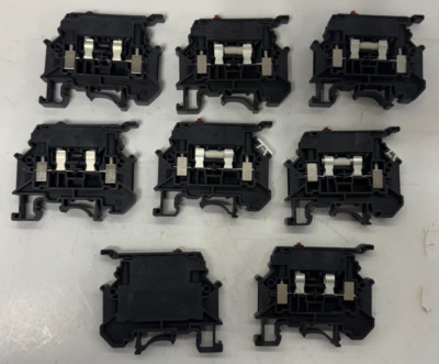 PHOENIX CONTACT TERMINAL BLOCK UK 5-HEDI N LEVER TYPE 4MM 16A 500V LOT OF 8