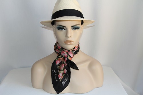 EH 100% Silk Square Tulip Scarf. This Lightweight Silk Scarf Feels So Luxurious - Picture 4 of 12