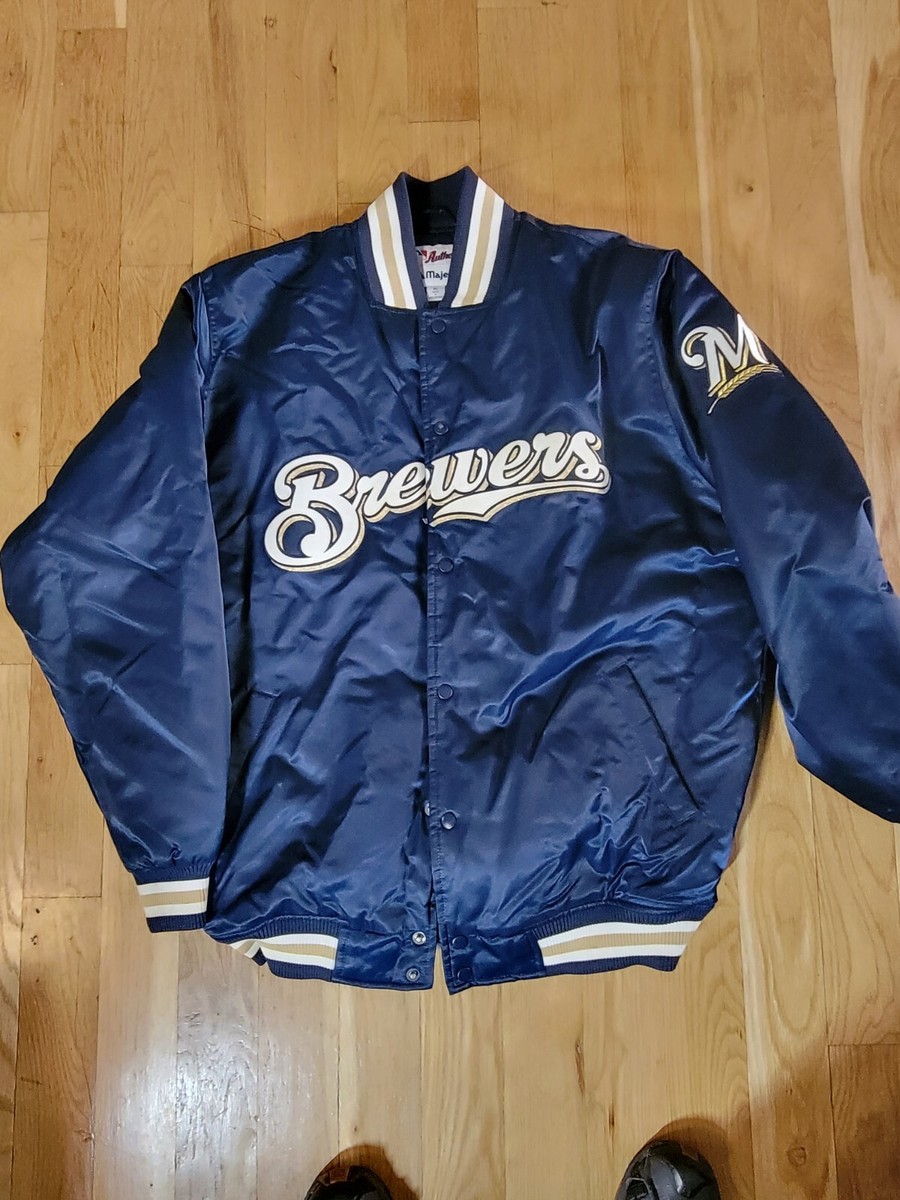Custom Milwaukee Brewers Starter Jacket Milwaukee Brewers Starter