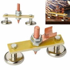 Welding Magnet Head Magnet Double Head Magnetic Welding Support Ground Clamp for