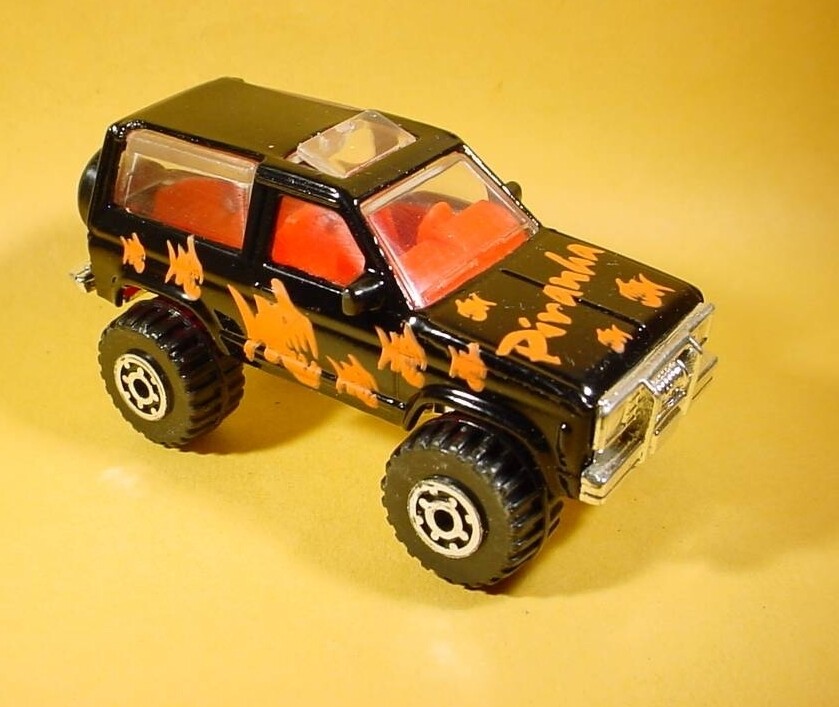 MATCHBOX BLACK FORD BRONCO II MB39-E15 LOOSE