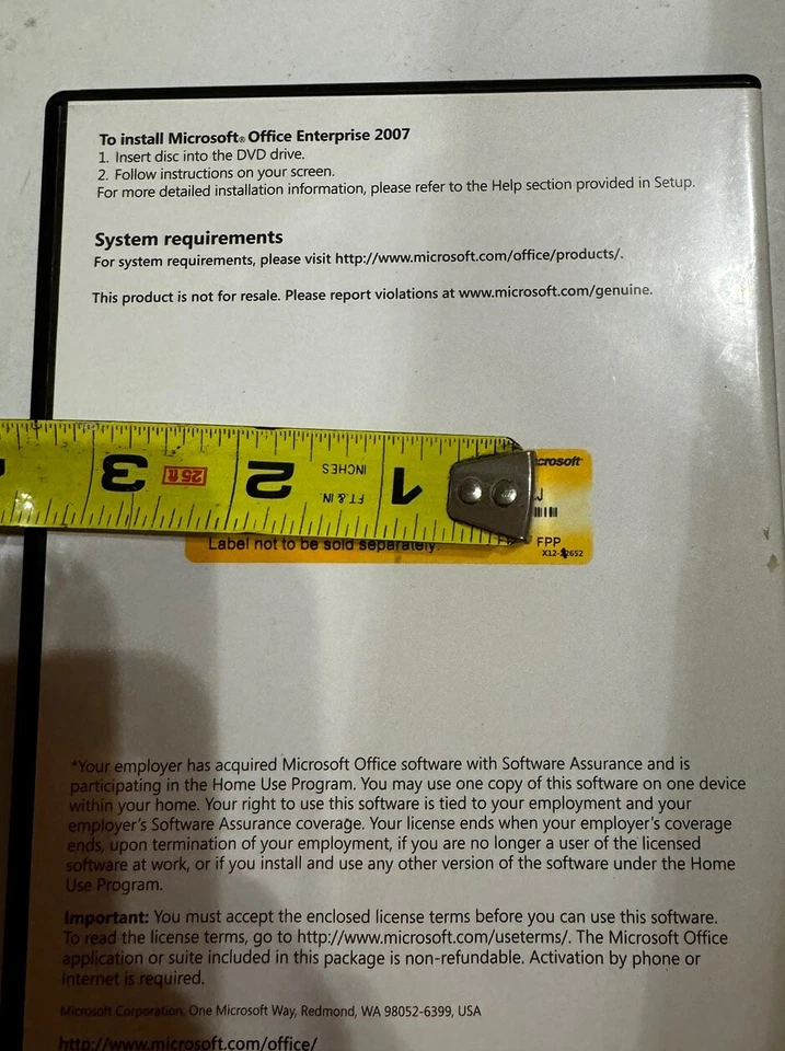 Microsoft Office Enterprise 2007 Home Use w Key Word PowerPoint Excel Groove - Image 3 of 3