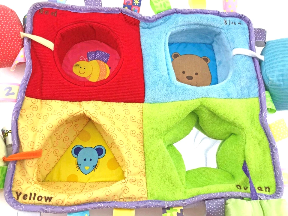 Juguete de peluche para bebé Taggies My First Puzzle Shapes Activity Center 2007 Foto 3 de 4