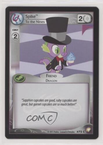 2015 My Little Pony Collectible Card Game - Equestrian Odysseys Spike #75 5lz - Picture 1 of 3