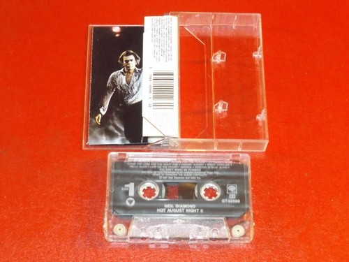 1987 Neil Diamond \ Hot August Night II \ Cassette Tape \ VERY NICE AND TESTED! - Picture 4 of 12