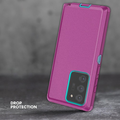 For Samsung Galaxy Note 20/20 Ultra Case Heavy-duty Rubber Clip Belt Phone Cover - Picture 18 of 54