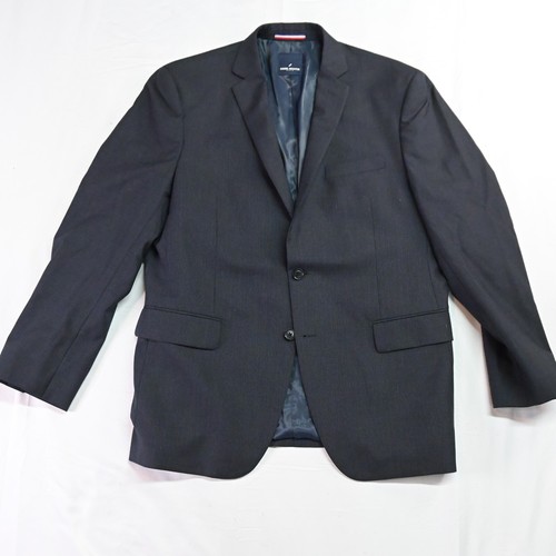 Blazer Traje Chaqueta Daniel Hechter Paris 42R Azul Marino Tejido 2 Botones