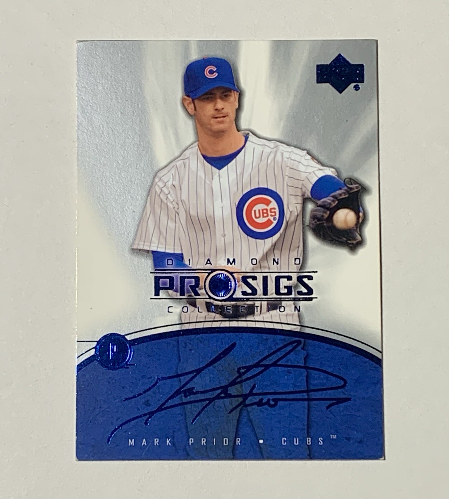 2004 Upper Deck Diamond Collection Pro Sigs Mark Prior #33 Chicago Cubs