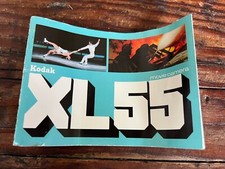 Vintage Kodak XL55 Movie Camera Manual