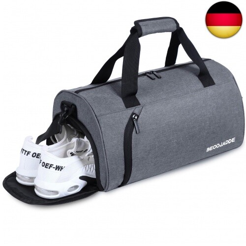 BECOJADDE Sporttaschen für Damen und Herren, 25L Reisetasche Duffel Bag - Bild 1 von 6