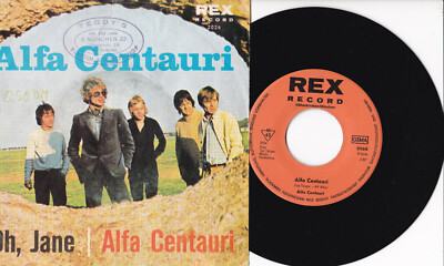 Alfa Centauri  -Oh, Jane / Alfa Centauri- 7'' 45 Rex Record  (2026)
