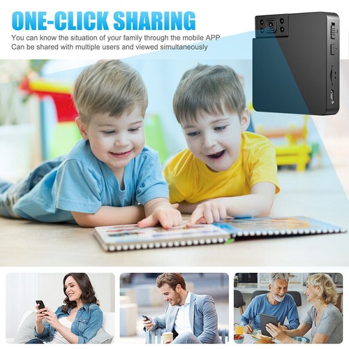 Mini cámara WiFi inalámbrica inteligente seguridad para el hogar 1080P HD cámara nocturna - Imagen 6 de 10