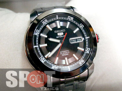 Seiko 5 Sports Men's Black Watch - SNZH67J1 for sale online Seiko 5 Sports Men's Black Watch - SNZH67J1 for sale online