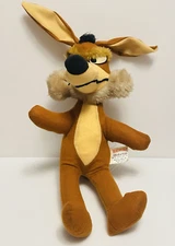 Wile E. Coyote 1971 Warner Bros. Looney Tunes Mighty Star 18" tall plush.