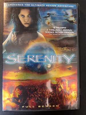 Serenity (DVD 2005) Sci-Fi Action Nathan Fillion Summer Glau Full *or Widescreen