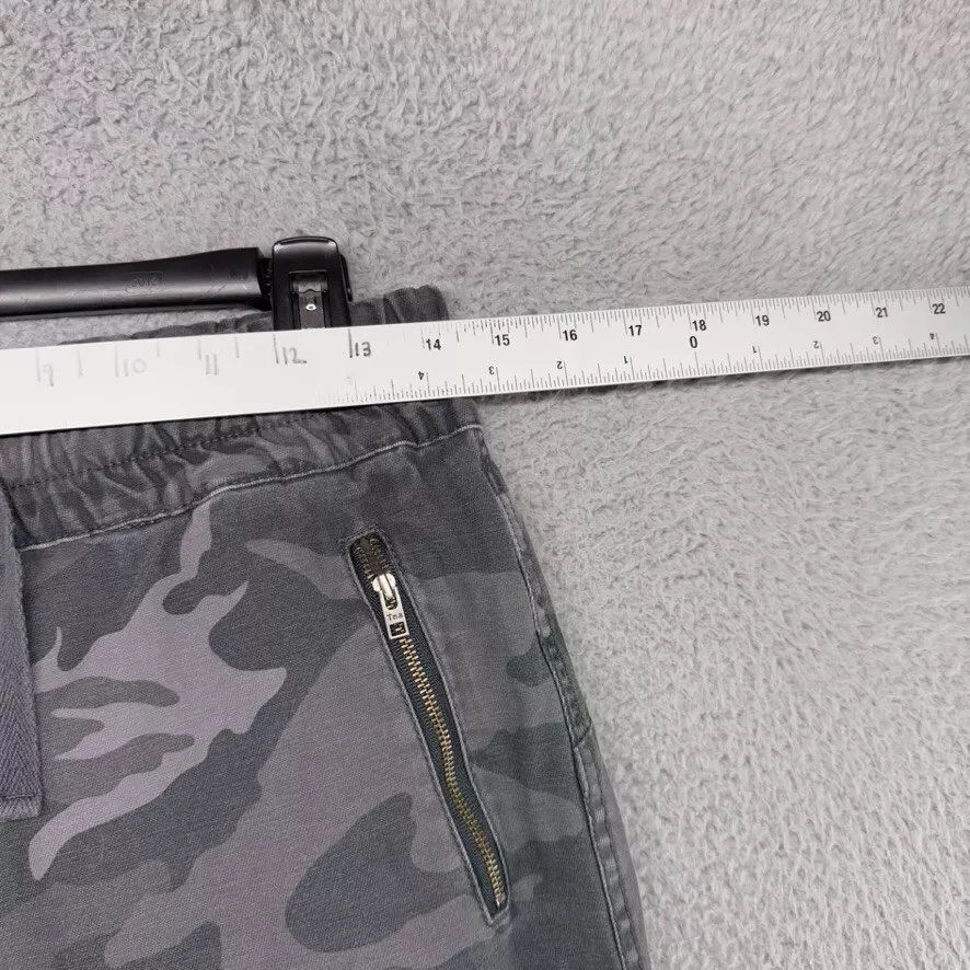 aritzia camo cuffed jogger elastic pants