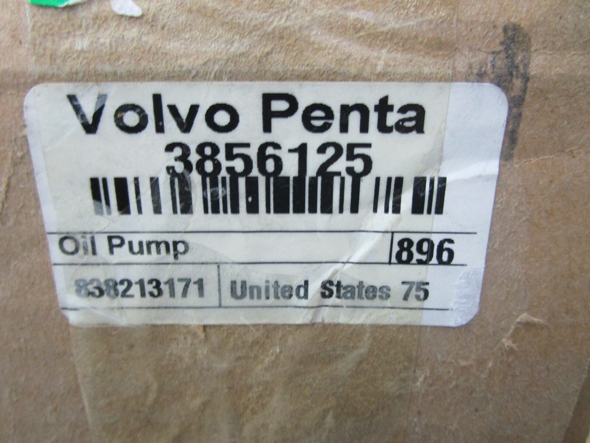 NEW OEM* Volvo Penta Oil Pump 3856125 | eBay