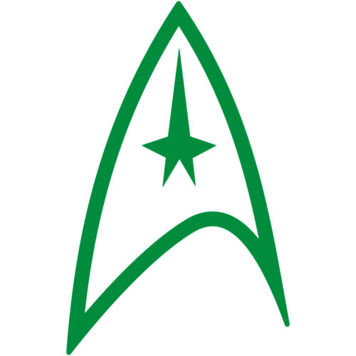 Distintivo auto decalcomania vinile decalcomania 3" comando flotta Star Trek v1 - Foto 11 di 26