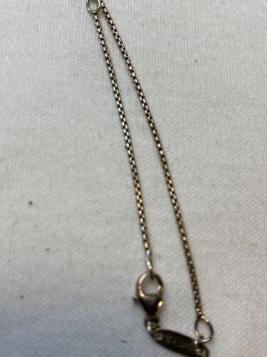 Thomas Sabo Box Link Sterling Silver 925 Chain with 9k Gold 2 Tone Heart Pendant - Picture 9 of 20