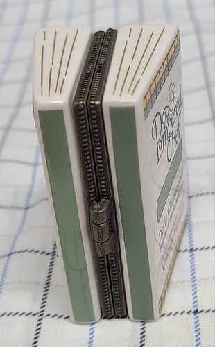Vintage verpackt The Pampered Chef Porzellan Schmuck Box für verwöhnte Chef Direktoren - Bild 4 von 9
