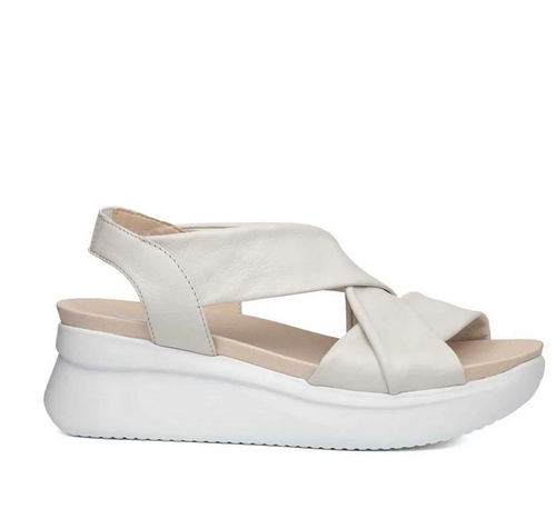 SCARPE SANDALO SANDALI DONNA CALLAGHAN LLANA 29904 PELLE BIANCO ORIGINAL PE 2024 - Picture 1 of 3