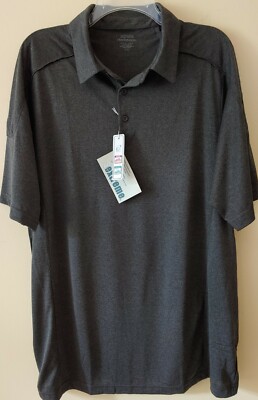 Men's Extreme Performance Polo Shirt - Size XL - Carbon Gray - FREE SHIPPING