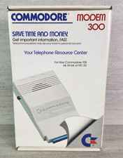 Vintage Commodore 64 Modem 300 Box Only - Great Condition NO Modem