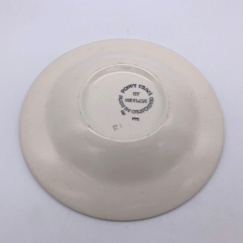 Vintage Metlox Poppytrail Sculptured Daisy - Coffee Cup and Saucer - Picture 4 of 8