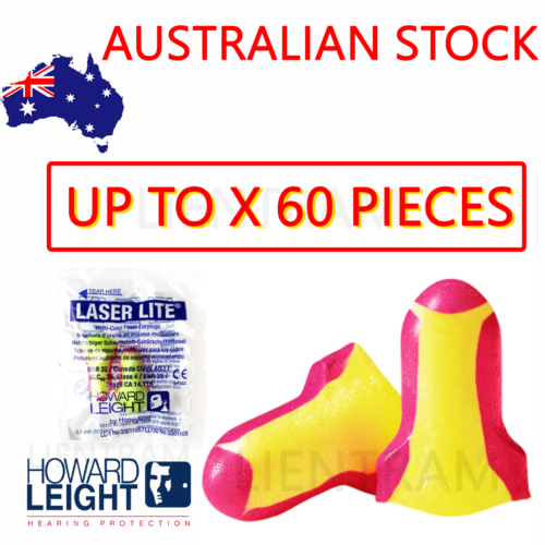 NEW EAR PLUGS Foam Howard Leight Laser Lite 32dB Sleep Snore Disposable