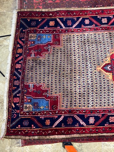 Vintage Orientteppich Wolle Handarbeit - Bild 2 von 12