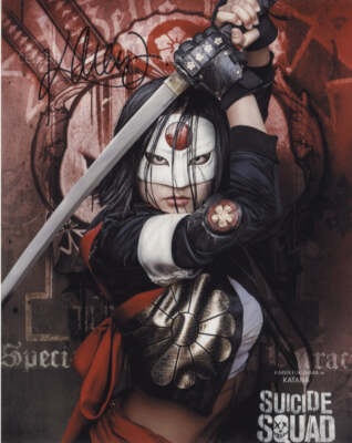 KAREN FUKUHARA als Katana - Suicide Squad ORIGINAL SIGNED AUTOGRAMM