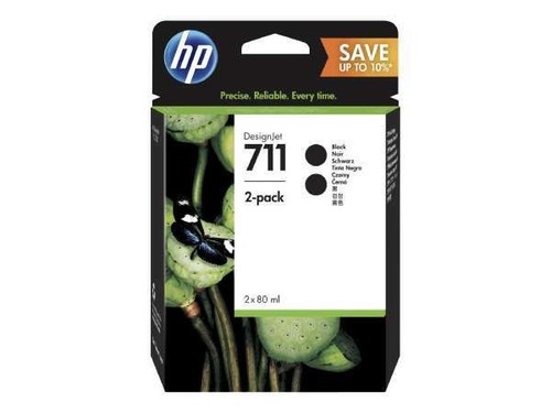 HP 711 Tintenpatrone schwarz - Bild 1 von 1