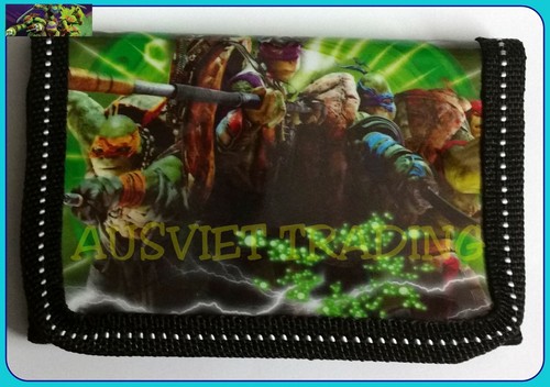 new TMNT Ninja Turtles boys kids Wallet tri-fold coin purse - Picture 4 of 5