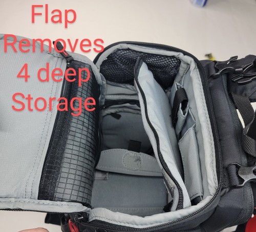 Manfrotto ProLight Camera Backpack Multiple Dividers Black Red Limited Use - Picture 9 of 12