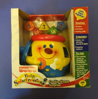 Fisher-Price Cookie Shape Surprise, Laugh Learn Baby Learning Toy Super  Rare