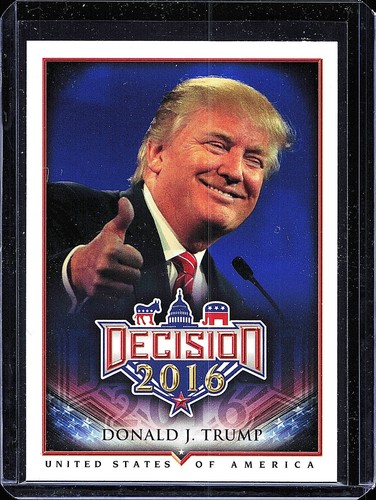 👀2016 Decision Political cards- "BASE #1 - #110 + INSERTS"!! - YOU PICK!!📈 - Picture 25 of 230