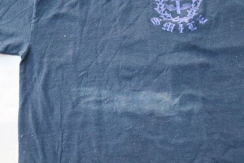 Vintage Archaic Smile Red Iron Cross Black T-Shirt Size Large Rock Goth L - Picture 10 of 12
