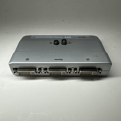 Coms DVI Manual Switch Selector Box Tv LCD Monitor 2 Port Switcher - Picture 3 of 5