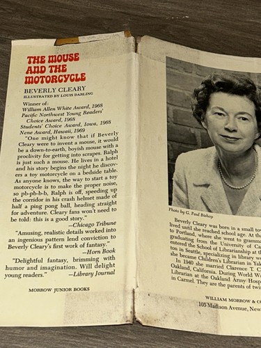 RUNAWAY RALPH Beverly Cleary 1970 HCDJ 1st Henry Huggins Children's Series Book - Picture 11 of 24