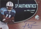 2007 SP Authentic Paul Williams #SPAA-PW