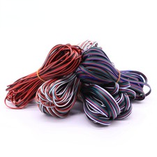 2Pin/3Pin/4Pin/5Pin/6Pin 22AWG Led Wire Cable For 5050 2835 5730 LED Strip Light
